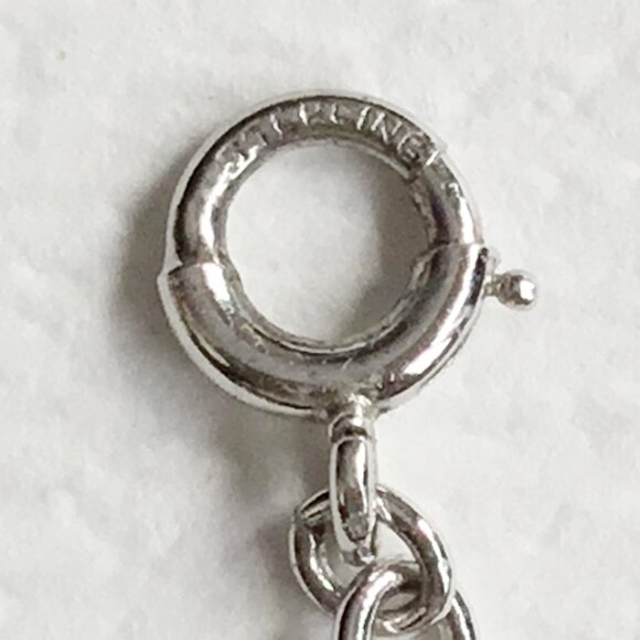 925 Sterling Silver Link Bracelet - Picture 2 of 3